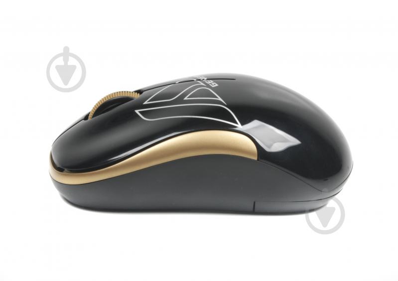 Мишка A4Tech G3-300N (Black+Golden) gold - фото 2