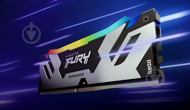 Оперативна пам'ять Kingston DDR5 SDRAM 16 GB (1x16GB) 6000 MHz (KF560C32RSA-16) Fury Renegade RGB - фото 5