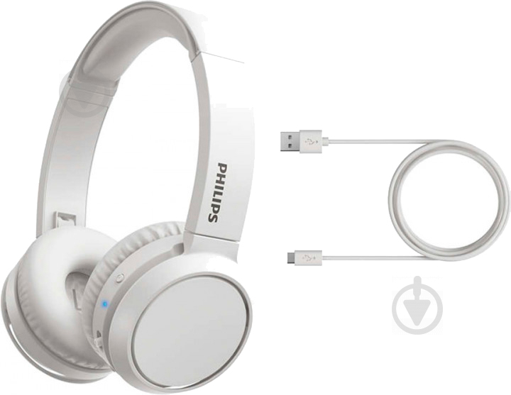 Наушники Philips TAH4205 ON-EAR Wireless Mic white (TAH4205WT/00) - фото 4