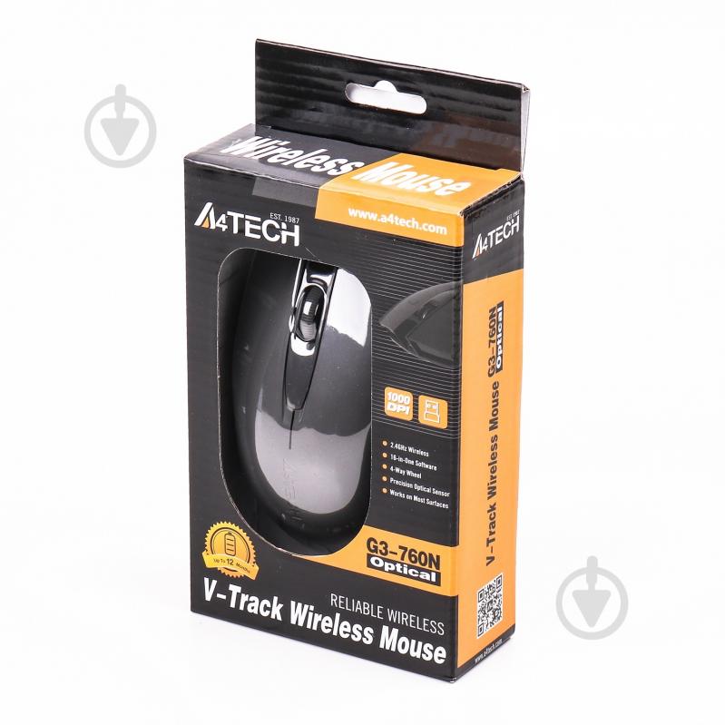 Мышка A4Tech G3-760N (Grey) grey - фото 4