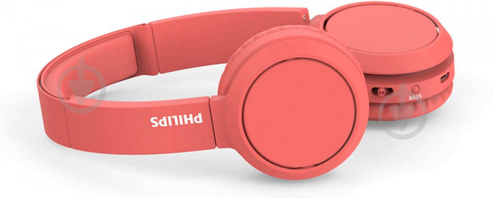 Навушники Philips TAH4205 ON-EAR Wireless Mic red (TAH4205RD/00) - фото 6