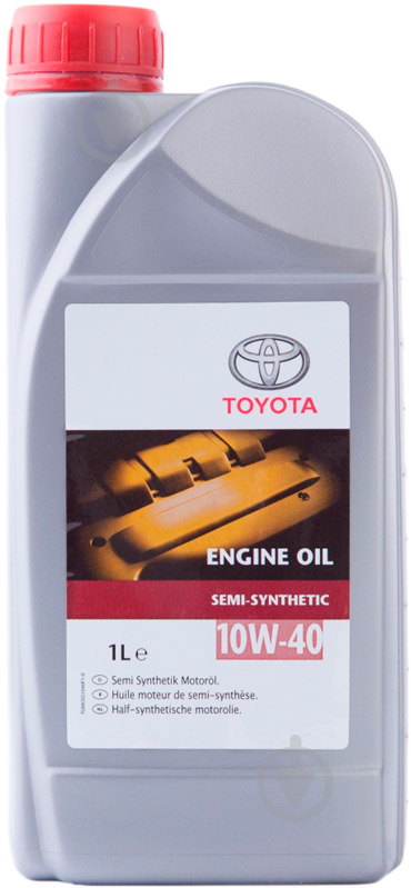 Моторное масло Toyota Engine Oil 10W-40 1 л (888080826) - фото 1