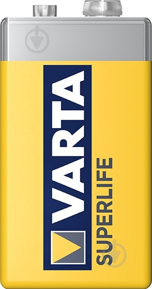 Батарейка Varta Superlife FOL 6F22 (крона) 1 шт. (02022101301) - фото 1