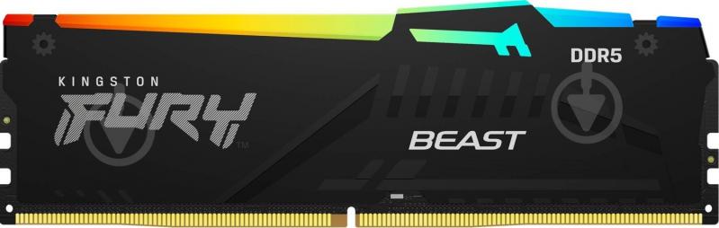 Оперативна пам'ять Kingston DDR5 SDRAM 16 GB (2x8GB) 5200 MHz (KF552C40BBAK2-16) FURY Beast RGB - фото 6