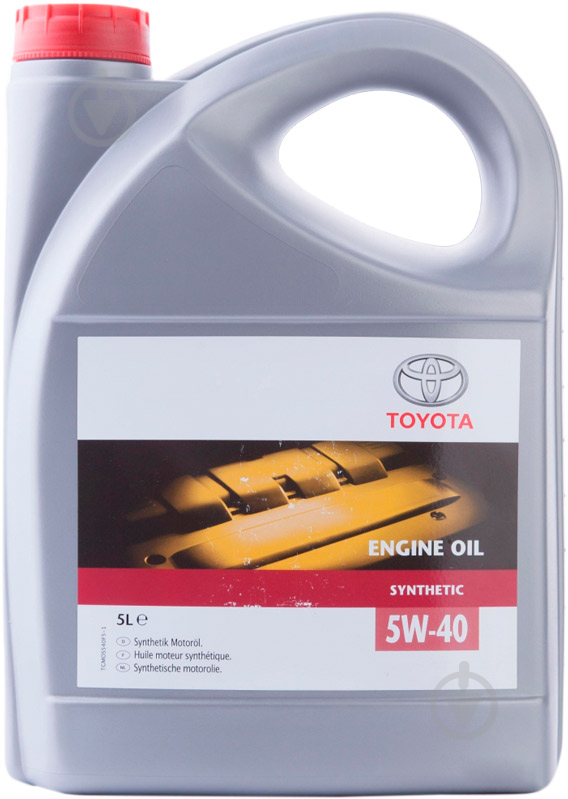 Моторне мастило Toyota Engine Oil 5W-40 5 л (0888080835) - фото 1