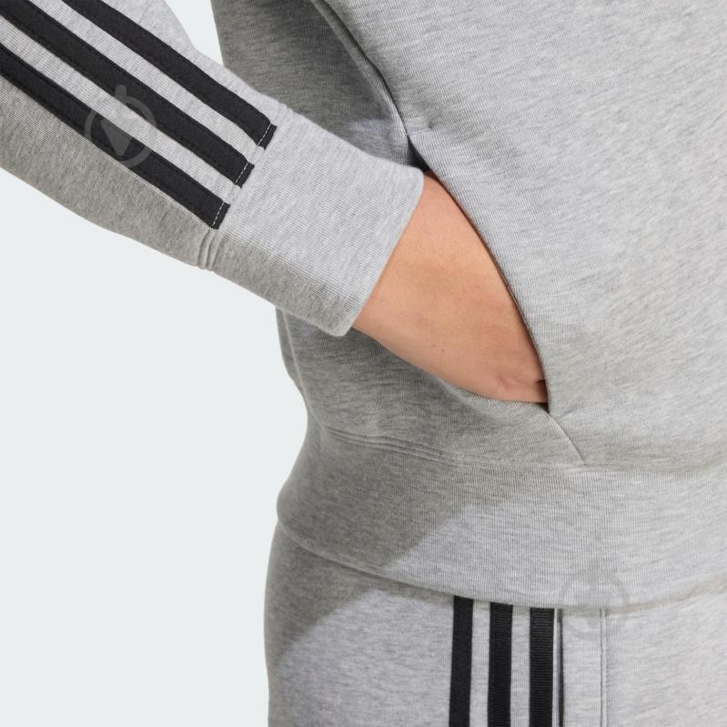 Джемпер Adidas SPACER 3S FZ JY2620 р.XL сірий - фото 4