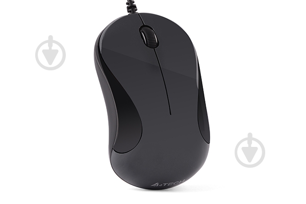 Мышка A4Tech N-320-1 (Glossy Grey) grey - фото 4