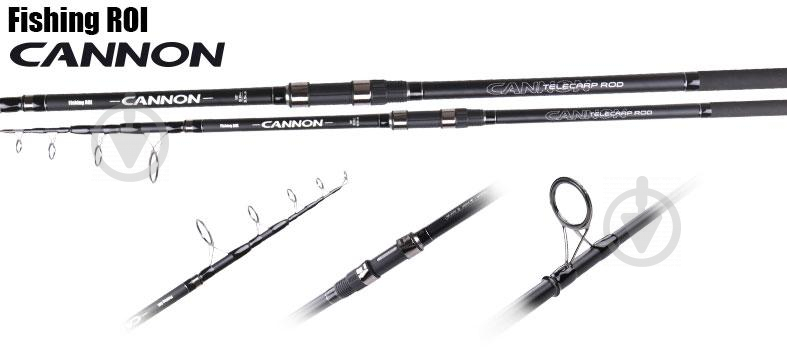 Карповое удилище Fishing ROI 360 см 3,5LBS TELE CARP CANNON FR - фото 1