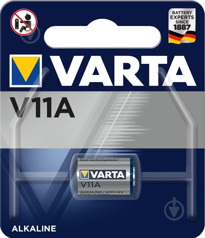 Батарейка Varta V11A 1 шт. (04211101401) - фото 1