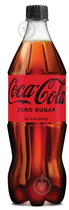 Безалкогольный напиток Coca-Cola Zero ПЭТ 1,25 л - фото 1