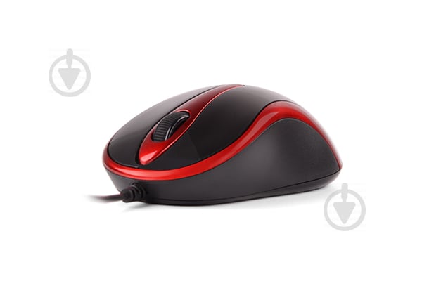 Мышка A4Tech N-350-2 (Red+Black) red - фото 4