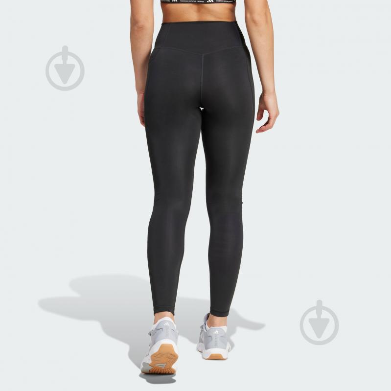 Лосины Adidas OPT ESS ST 1/1 IT2280 р.XS черный - фото 2