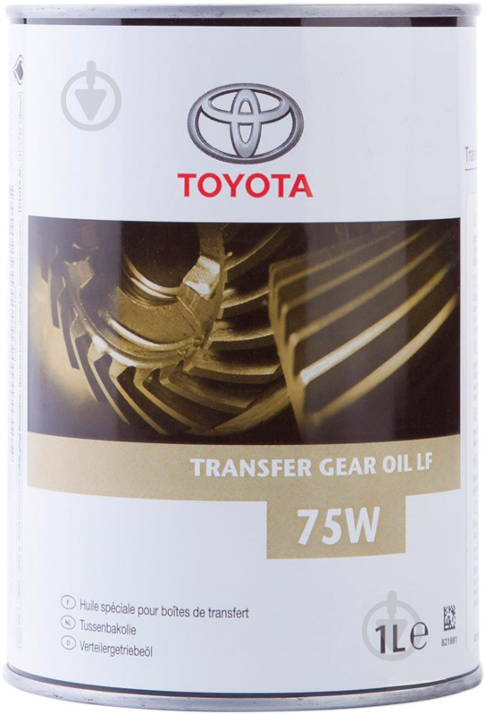 Масло трансмиссионное Toyota Getriebeoil LF 75W 1 л (0888581081) - фото 1