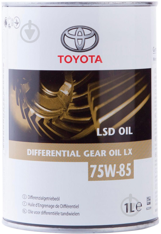 Масло трансмиссионное Toyota Getriebeoil LSD LX 75W-85 1 л (0888581070) - фото 1