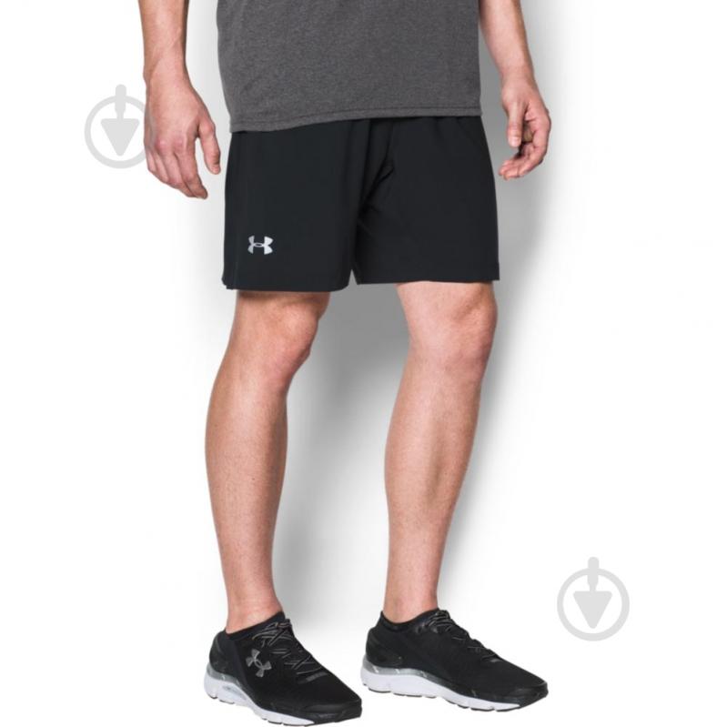 Шорты Under Armour UA LAUNCH SW 2-IN-1 SHORT 1291945-001 р. M черный - фото 5 Шорты Under Armour UA LAUNCH SW 2-IN-1 SHORT 1291945-001 р. M черный - фото 5