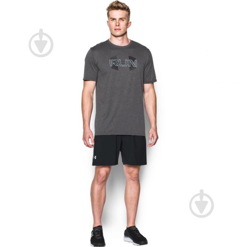 Шорты Under Armour UA LAUNCH SW 2-IN-1 SHORT 1291945-001 р. L черный - фото 1
