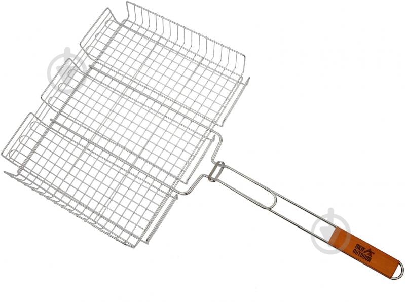 Решітка-гриль SKIF Outdoor Griller 1 41х31х5,5 см (389.02.32) - фото 1 Решітка-гриль SKIF Outdoor Griller 1 41х31х5,5 см (389.02.32) - фото 1