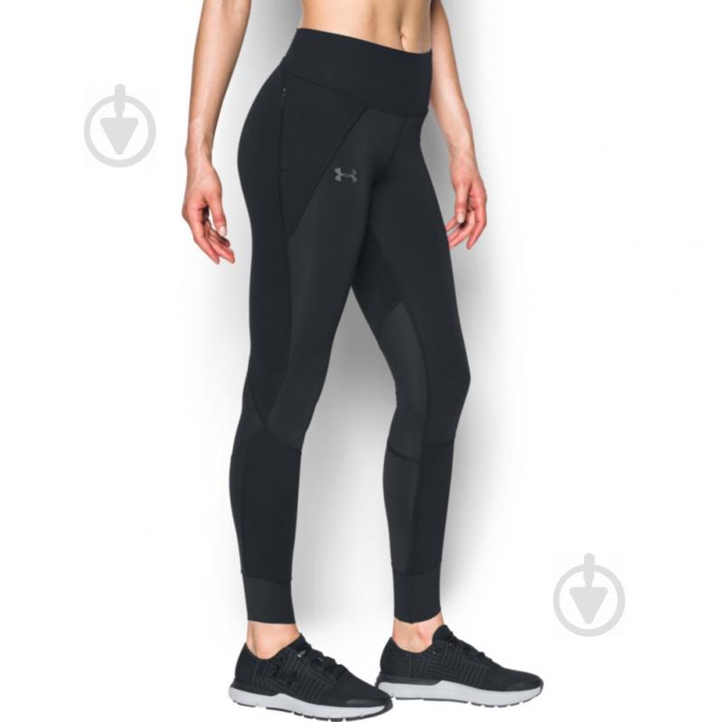 Лосины Under Armour CG Reactor Run Tight 1298166-001 S черный - фото 5