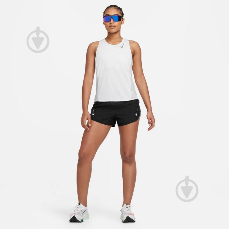 Майка Nike W NK FAST DF TANK DD5940-100 р.XS белый - фото 6