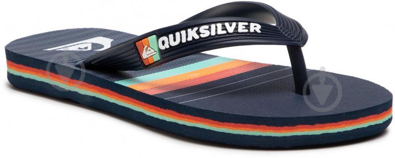 В'єтнамки Quiksilver AQBL100492-XBBB р.35 чорний із принтом - фото 2