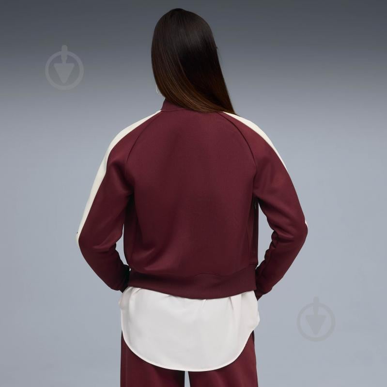 Джемпер Puma T7 ALWAYS ON Short Track Jacket 62979696 р.XS бордовый - фото 2 Джемпер Puma T7 ALWAYS ON Short Track Jacket 62979696 р.XS бордовый - фото 2