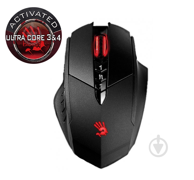 Мышка A4Tech R70A Bloody (Black) black - фото 1 Мышка A4Tech R70A Bloody (Black) black - фото 1