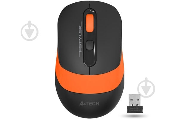 Мишка A4Tech Fstyler FG10 (Orange) orange - фото 1