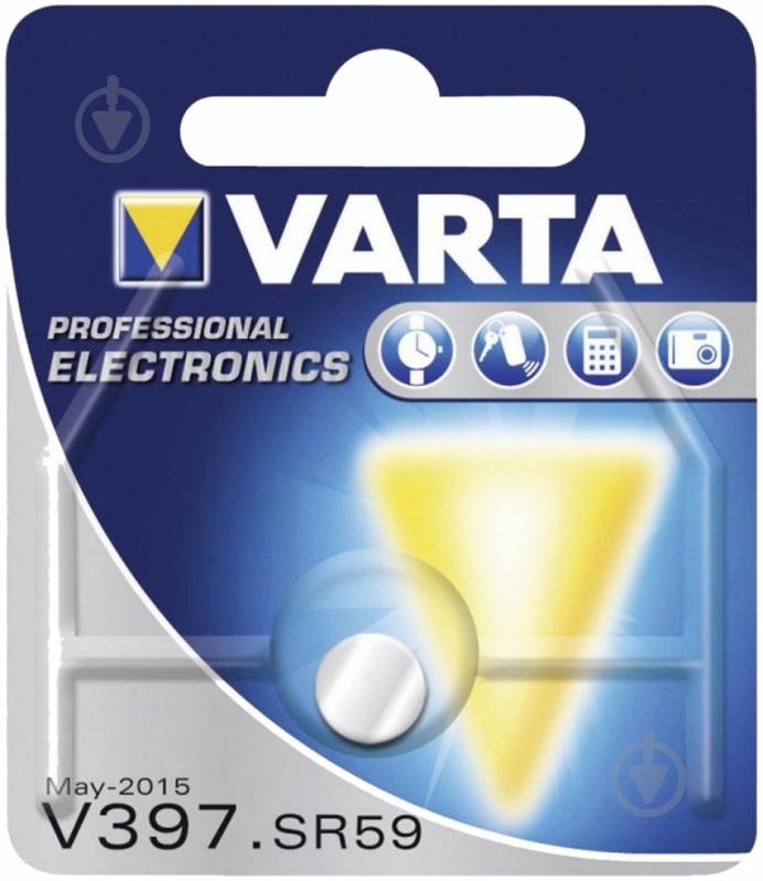 Батарейка Varta V 397 (00397101111) - фото 2