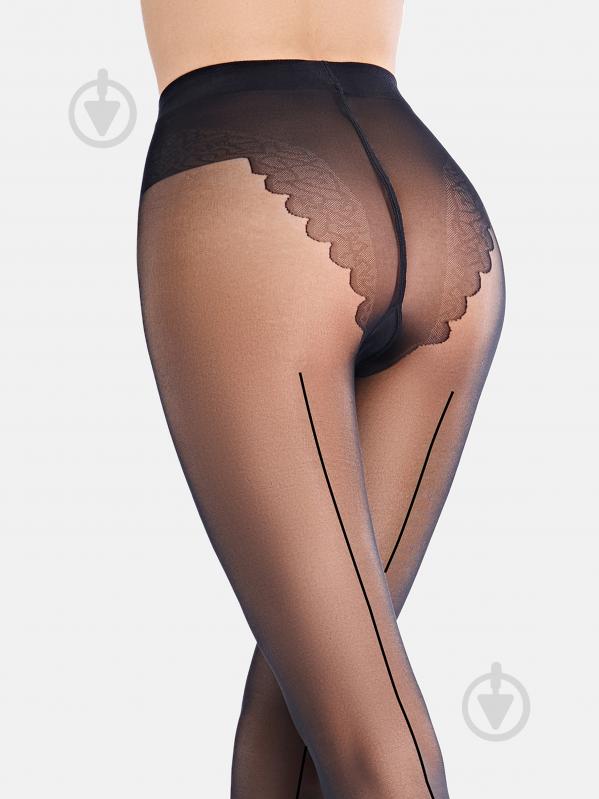 Колготки жіночі Giulia CHIC 20 BIKINI р. 4L nero - фото 2