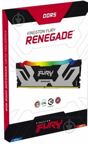 Оперативная память Kingston DDR5 SDRAM 32 GB (2x16GB) 6000 MHz (KF560C32RSAK2-32) FURY Renegade RGB - фото 5