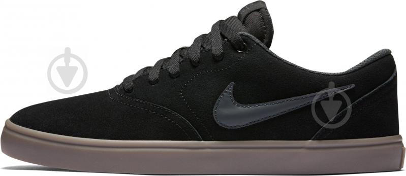 Кроссовки мужские демисезонные Nike SB CHECK SOLAR 843895-003 р.44,5 черные - фото 4