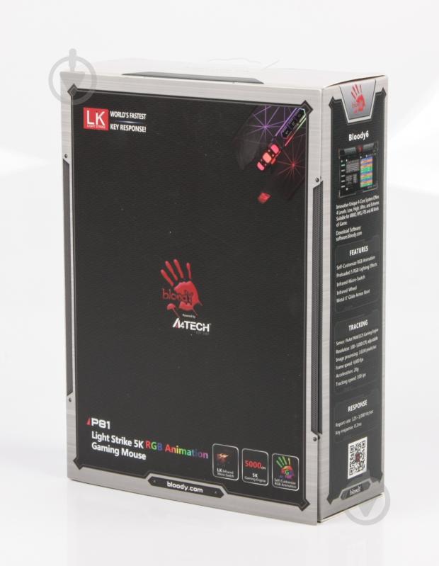 Мышка A4Tech AL90A Bloody (Black) black - фото 6