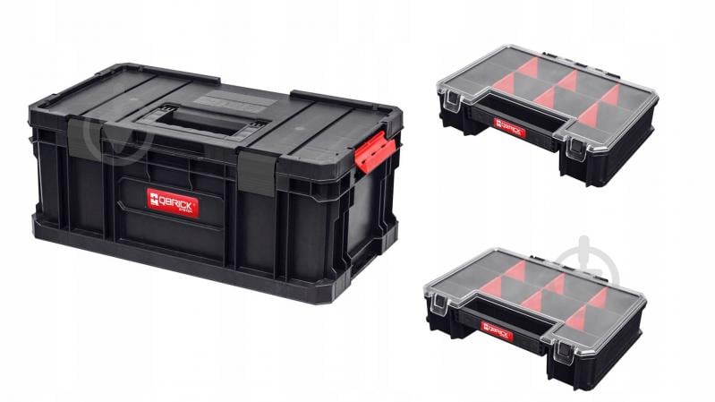ᐉ Скриня для ручного інструменту QBRICK SYSTEM TWO Toolb.+2 x QS