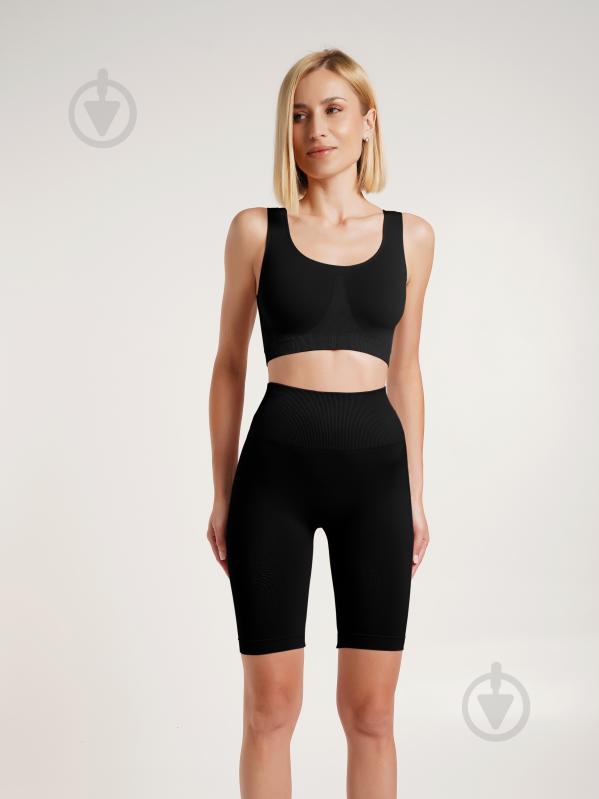 Велосипедки Giulia TRACKS SHAPE р. S/M черный - фото 2