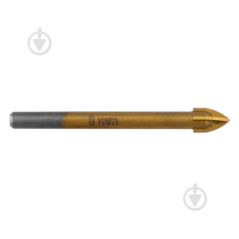 Сверло GRAPHITE 8 мм 1 шт. 54T407 - фото 1