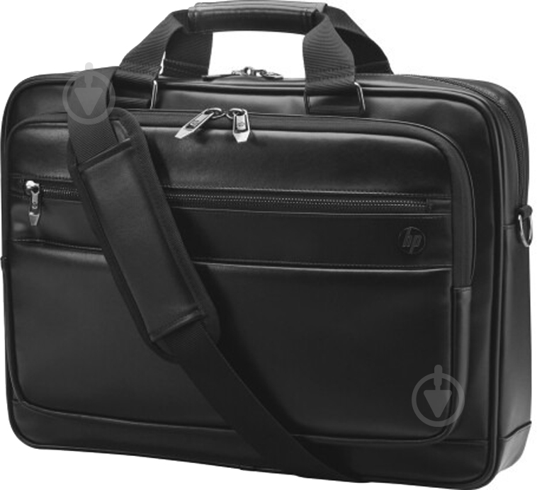 Сумка HP Executive Leather Top Load 15.6" black (6KD09AA) - фото 1