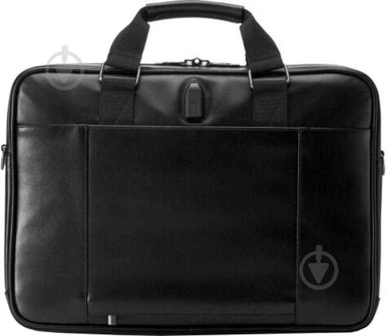 Сумка HP Executive Leather Top Load 15.6" black (6KD09AA) - фото 2