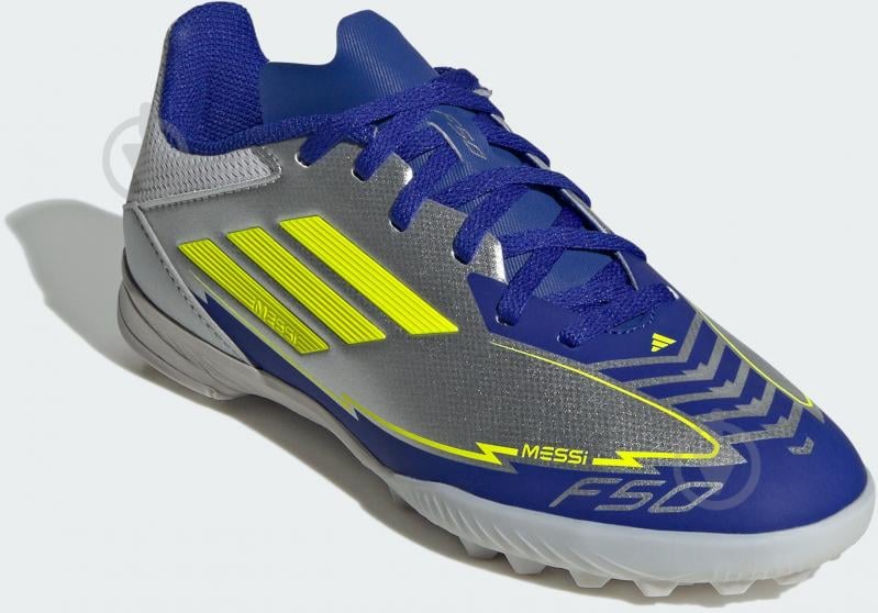 Сороконожки Adidas F50 LEAGUE TF J MES IH0925 р.37 1/3 белый - фото 3 Сороконожки Adidas F50 LEAGUE TF J MES IH0925 р.37 1/3 белый - фото 3