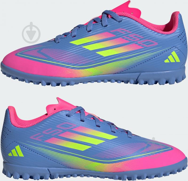 Сороконожки Adidas F50 CLUB TF J IE3733 р.38 белый - фото 5