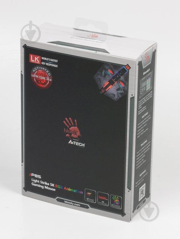 Мышка A4Tech P85A Bloody (Skull) black - фото 8