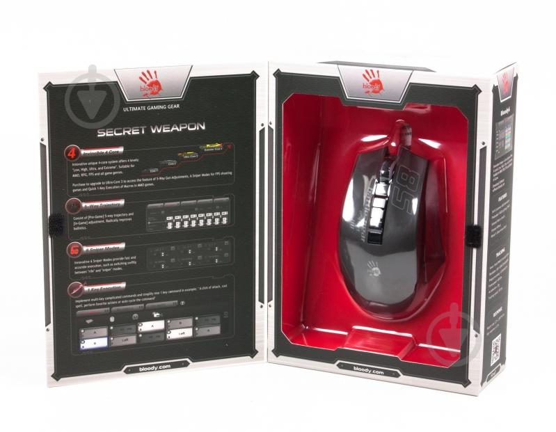 Мышка A4Tech P85 Bloody Sport black - фото 10