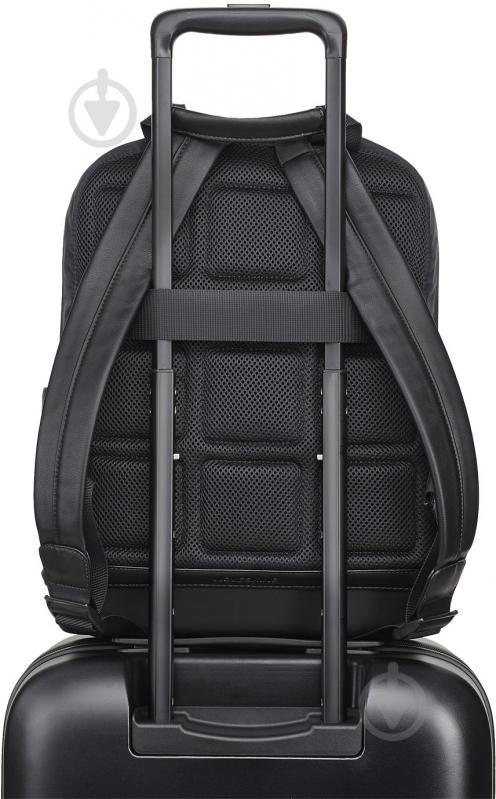 Рюкзак Moleskine The Backpack Ripstop Nylon черный (8053853600684) - фото 7