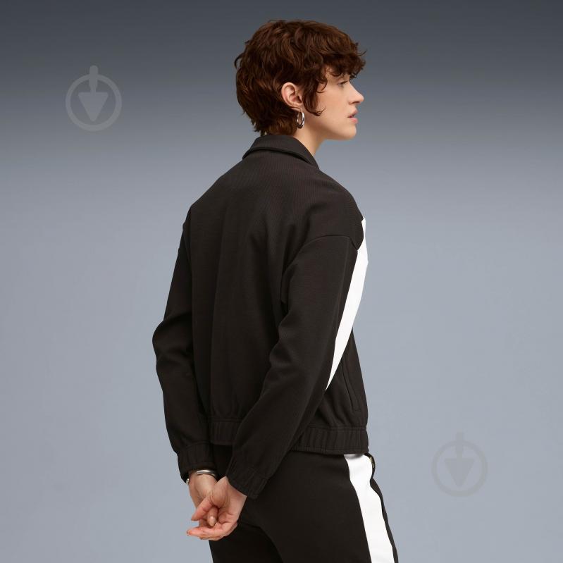 Джемпер Puma T7 Relaxed Track Jacket 63213701 р.XS чорний - фото 2 Джемпер Puma T7 Relaxed Track Jacket 63213701 р.XS чорний - фото 2