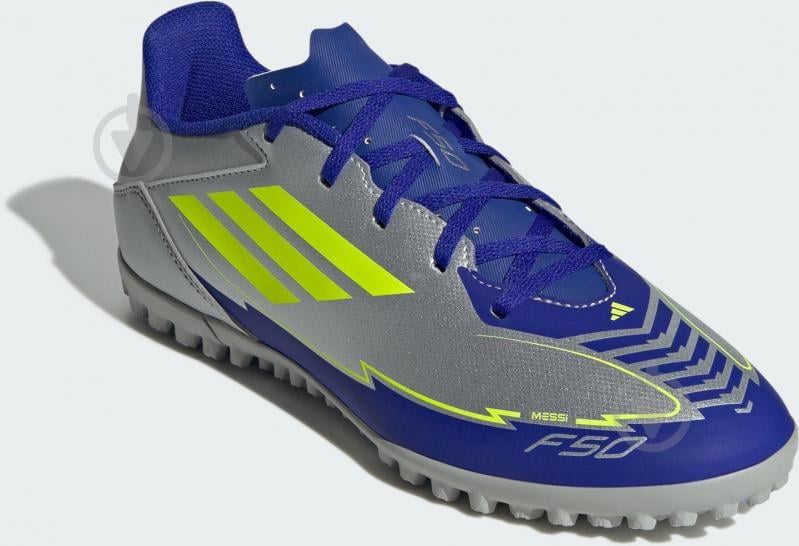 Cороконіжки Adidas F50 CLUB TF MESSI IH0917 р.40 2/3 сірий - фото 3