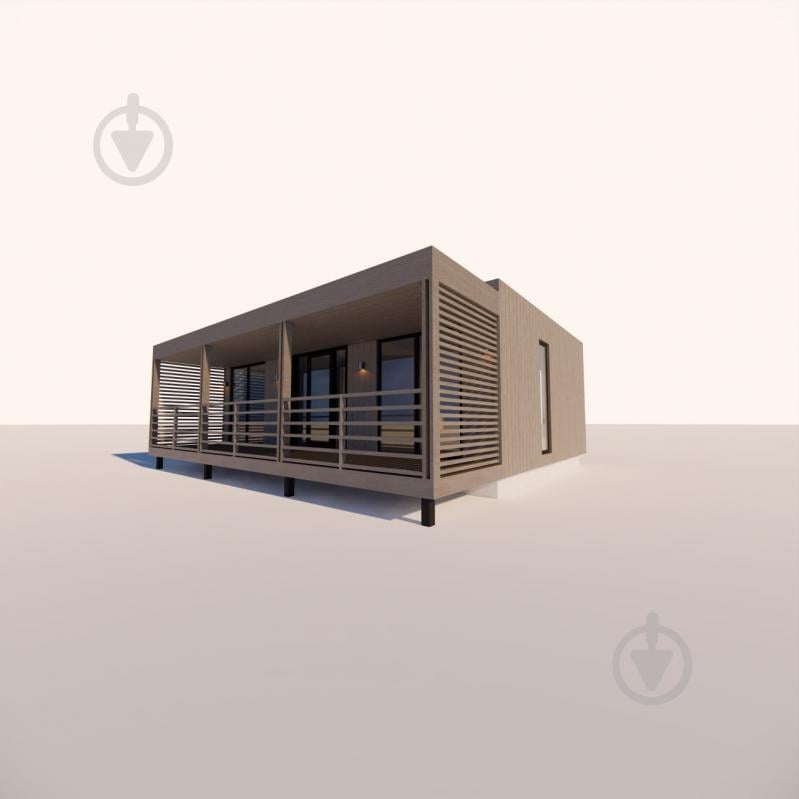 Модульний будинок корисною площею 48 м кв (три модулі) комплектації СТАНДАРТ - фото 2