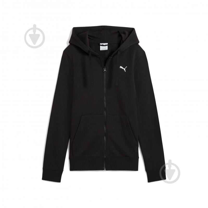 Джемпер Puma ESS Full-Zip Hoodie FL 68240401 р.XS чорний - фото 6
