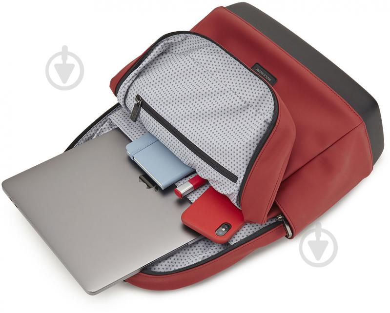 Рюкзак Moleskine The Backpack Soft Touch бордо (8053853604330) - фото 4