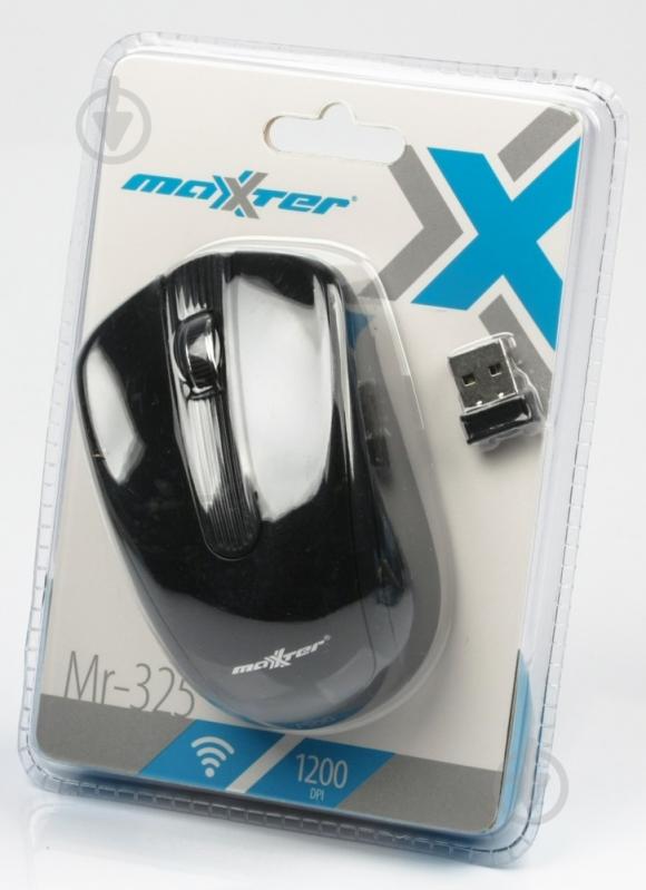 Мишка Maxxter Mr-325 black - фото 3