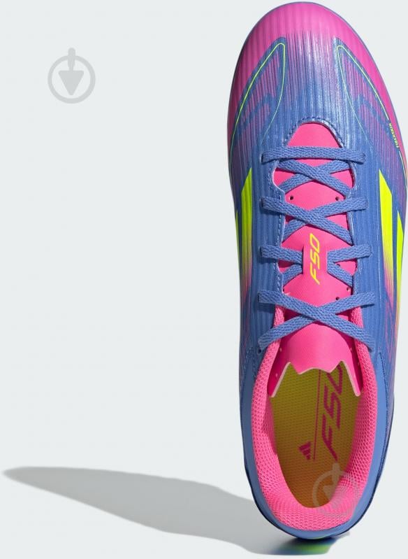 Сороконожки Adidas F50 CLUB TF IE1223 р.41 1/3 белый - фото 6