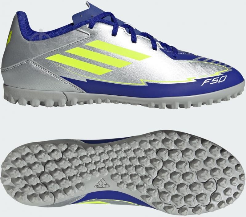 Cороконіжки Adidas F50 CLUB TF MESSI IH0917 р.41 1/3 сірий - фото 6